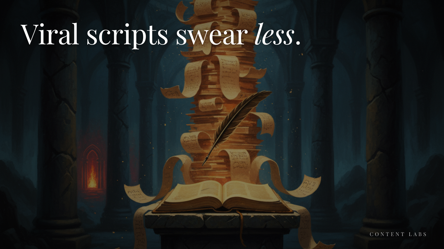 What 1M-View Scripts Actually Say: A Linguistic Teardown of 165 Viral Videos
